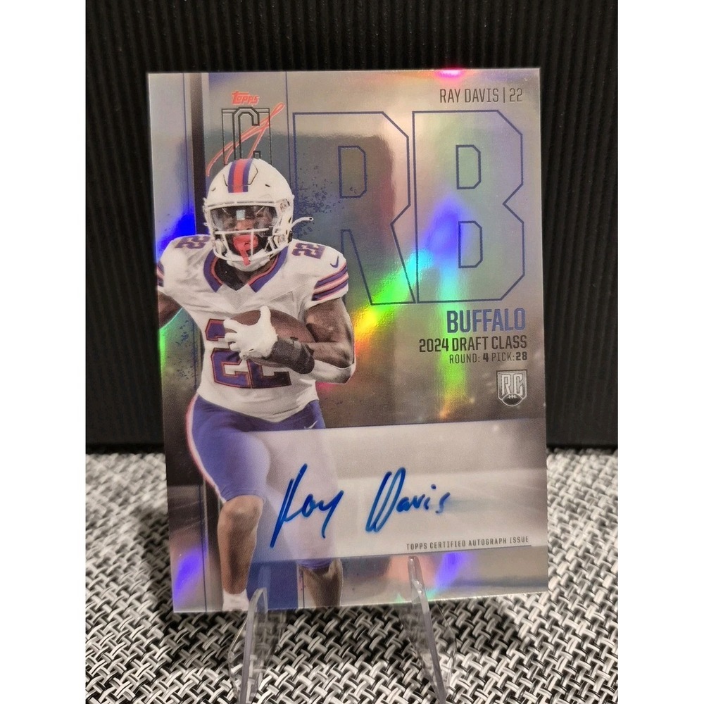 2024 Topps Signature Class Ray Davis #RCV-RD Rookie Chrome Varation Autograph‎